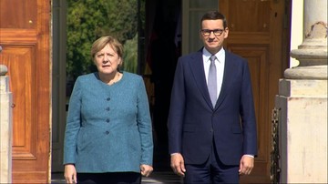 Premier spotkał się z Merkel. "Mamy wsparcie Niemiec, by bronić Europy przed migracją"