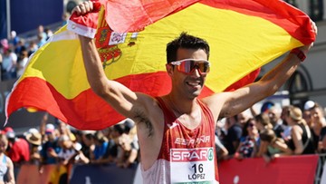 ME Monachium 2022: Lopez wygrał chód na 35 km