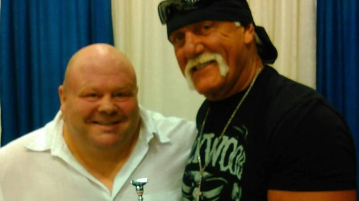 Eric Butterbean i Hulk Hogan w 2019 roku