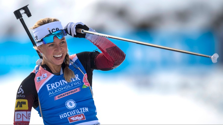PŚ w biathlonie: Czwarta z rzędu wygrana Eckhoff, Polki nie startowały