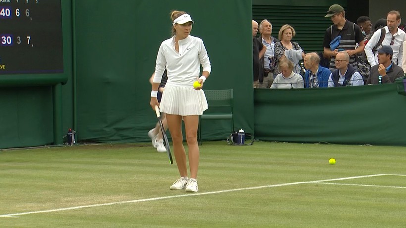 Wimbledon: Piter/Kałasznikowa - Bouzkova/Mihalikova. Polka pożegnała się z turniejem debla
