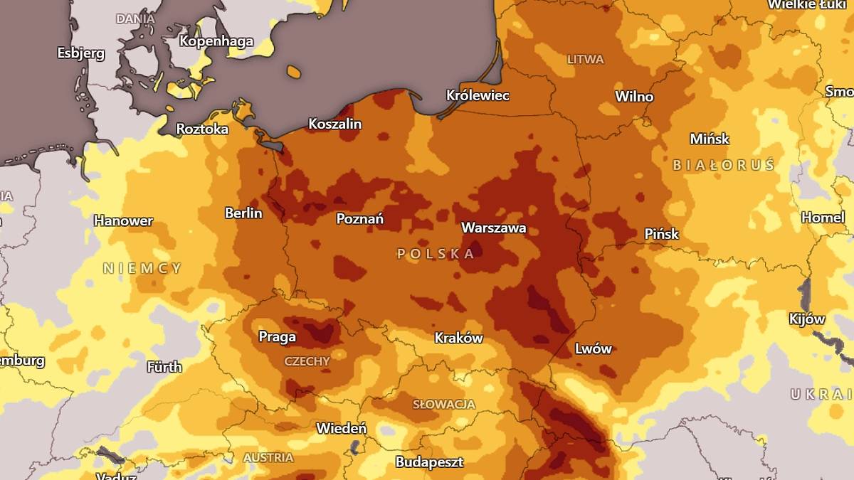 Amerykanie przewidują w Polsce kataklizm. Wskazują te regiony