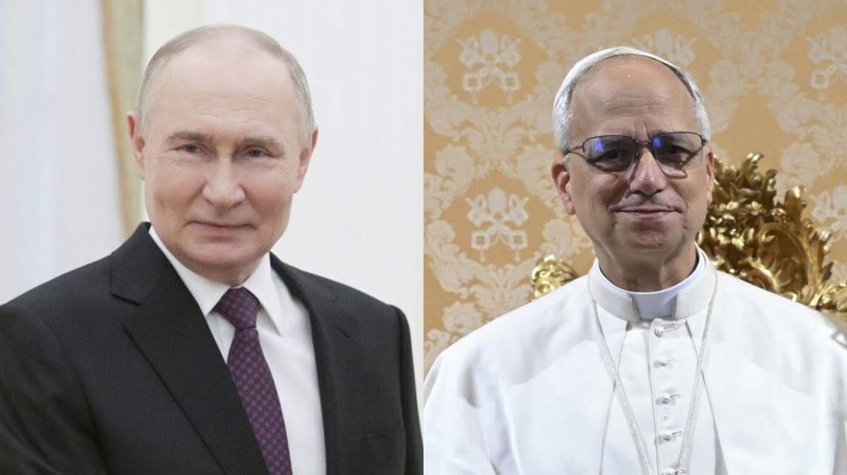 Putin rozmawiał telefonicznie z papieżem Leonem XIV