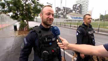 Polscy policjanci pilnują porządku w Paryżu. "Czuwamy, by sportowcy i kibice czuli się bezpiecznie"