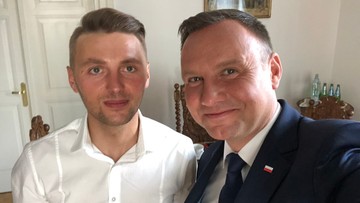 "Wielki szacunek, Panie Andrzeju!". Prezydent spotkał się z Andrzejem Bargielem