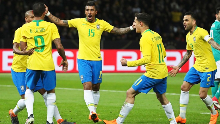 Brazylia zrewanżowała się Niemcom za 1:7 w 2014 roku