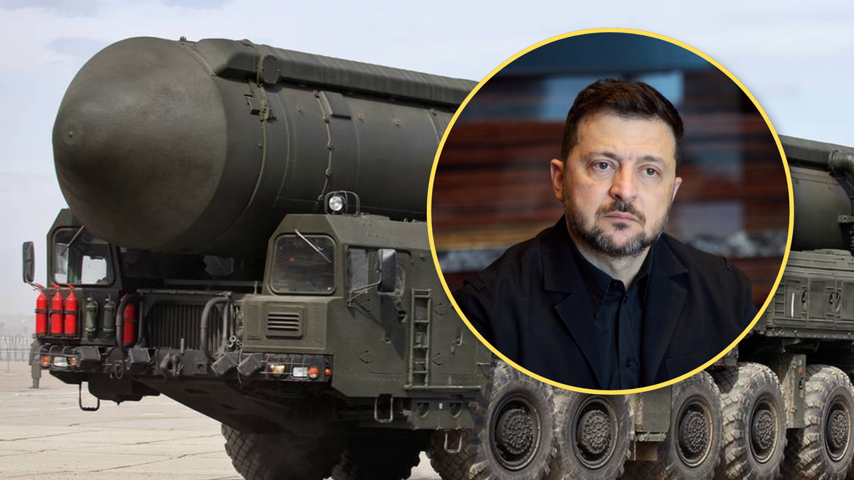 "Rosyjskie szaleństwo nie zna granic". Zełenski alarmuje, groźba uderzenia Oriesznikiem