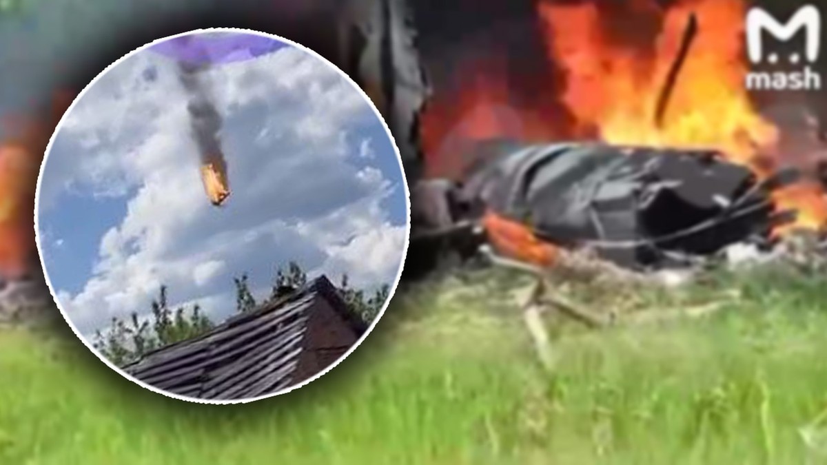Katastrofa lotnicza. Rosyjski myśliwiec i helikopter runęły na ziemię