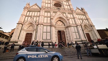 Turysta zginął w bazylice we Florencji. Spadł na niego element z sufitu