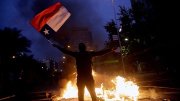 Mimo rekonstrukcji rządu, protesty w Chile nie ustają. 10 tys. osób na ulicach