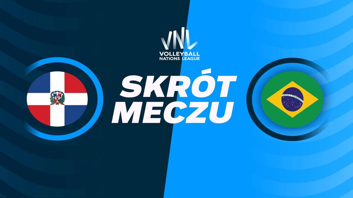 Dominikana - Brazylia. Skrót meczu