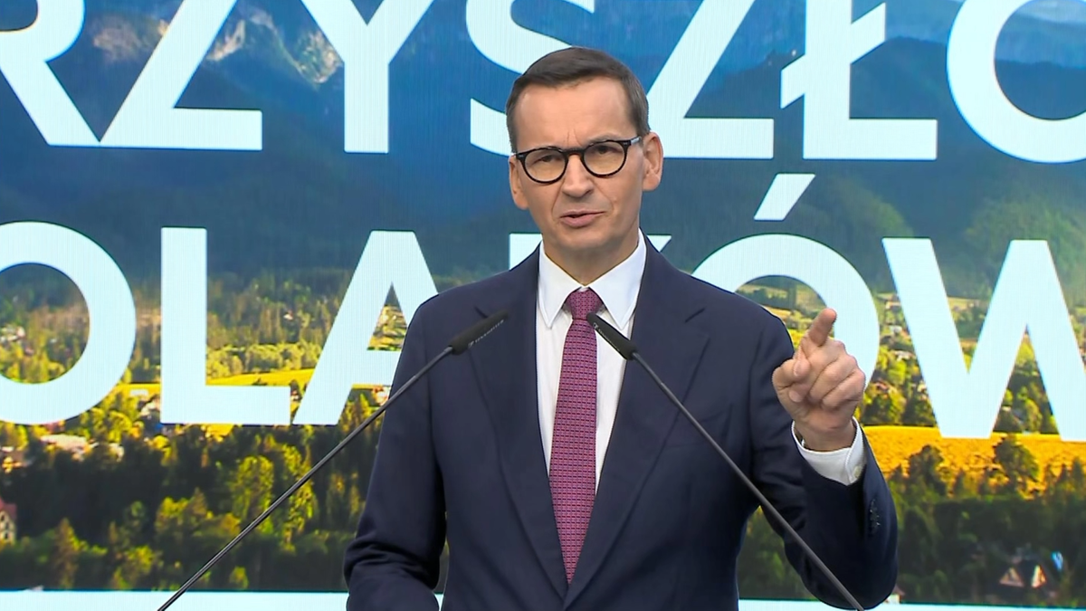 Wybory parlamentarne 2023. Mateusz Morawiecki: Polsce grozi potężna kolejna fala migracji