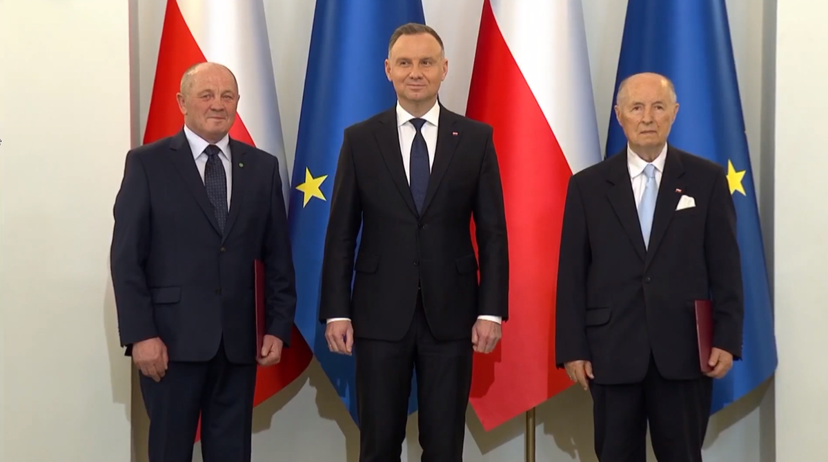 Prezydent Andrzej Duda wyznaczył marszałków seniorów Sejmu i Senatu