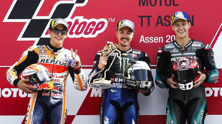 MotoGP: Vinales wygrał w Assen