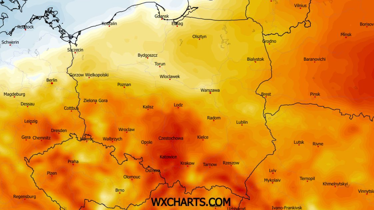 W czwartek w całym kraju utrzyma się dodatnia anomalia temperatury
