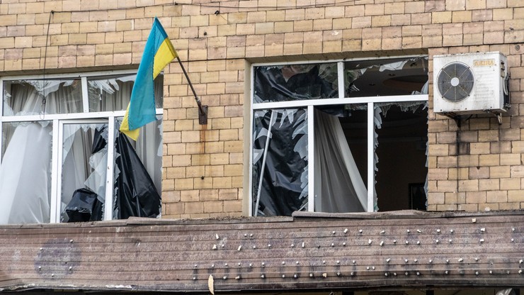 Ukraina: Rosjanie blokują wyjazd z Melitopola. "Rozbierają ludzi"