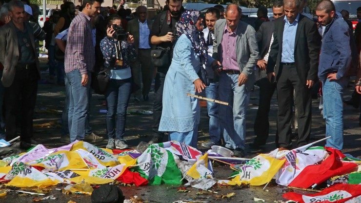 95 zabitych i około 250 rannych po wczorajszym ataku w Ankarze