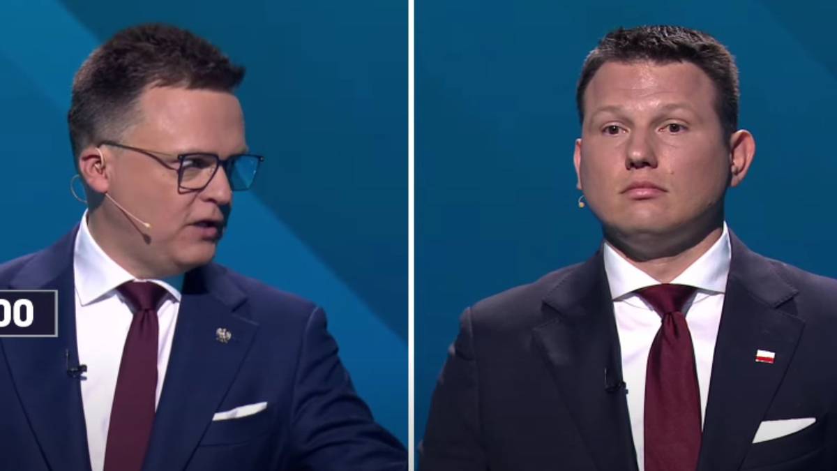 Hołownia uderza w Mentzena. "Jest pan 11. od końca"