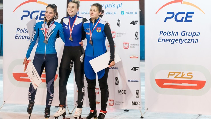 Natalia Maliszewska ma już trzy złote medale MP w short tracku