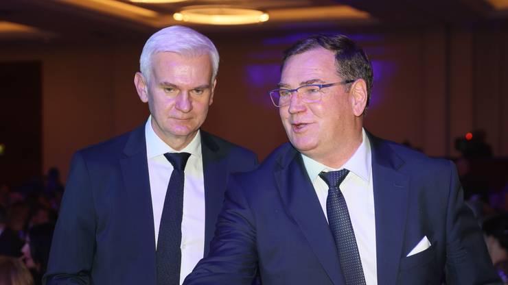 Jacek Magiera i Jan Urban