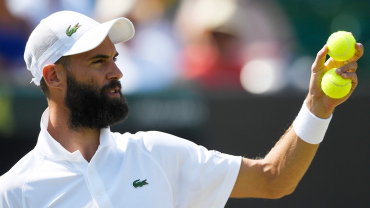 Wimbledon: Potężny wybuch złości Paire'a
