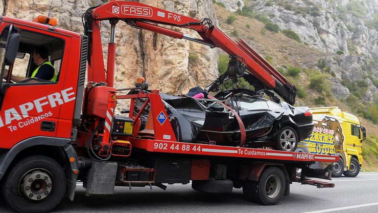 W Hiszpanii wypadek z udziałem polskiego kierowcy. Zginęło pięć osób, w tym troje dzieci