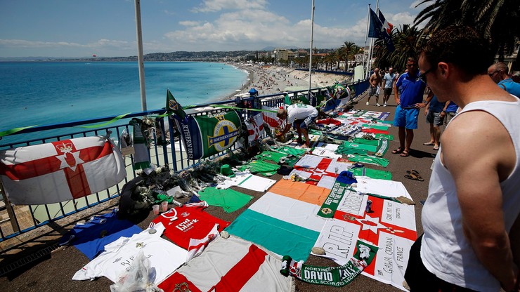 Euro 2016: Irlandia Północna chce uczcić pamięć zmarłego kibica