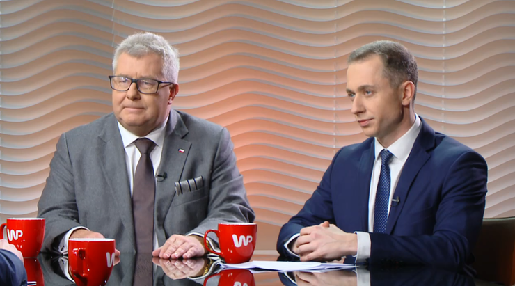 "Podpisuję się pod nimi" vs. "zawiedzione ambicje". Tomczyk i Czarnecki o słowach Tuska w #Newsroom
