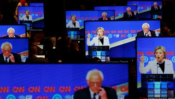 Starcie Sandersa i Clinton w kolejnej debacie telewizyjnej