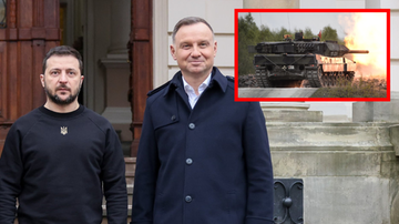Prezydent Duda we Lwowie: Polska przekaże Ukrainie czołgi Leopard