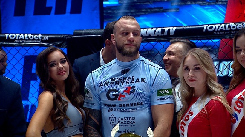Andryszak: Mój ostatni rywal był słaby, ale nawet w UFC kategoria ciężka świeci pustkami
