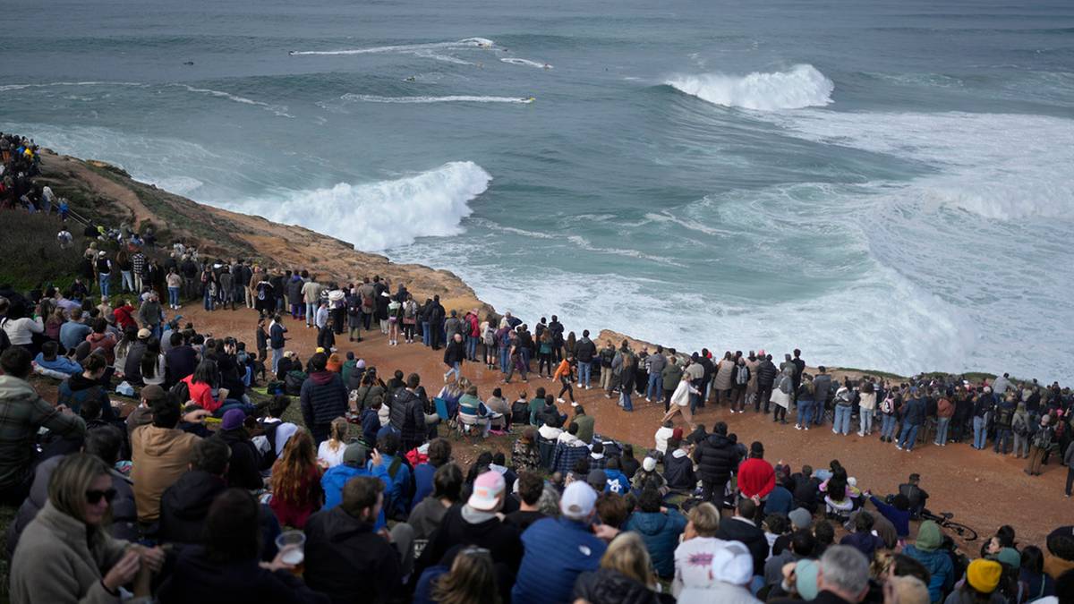 Plaża w Nazare zamknięta po raz trzeci. Władze nie wykluczają sabotażu