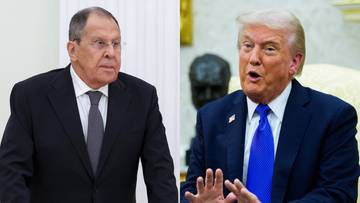 Ławrow uderza w Trumpa. "Jest pod presją europejskich jastrzębi"