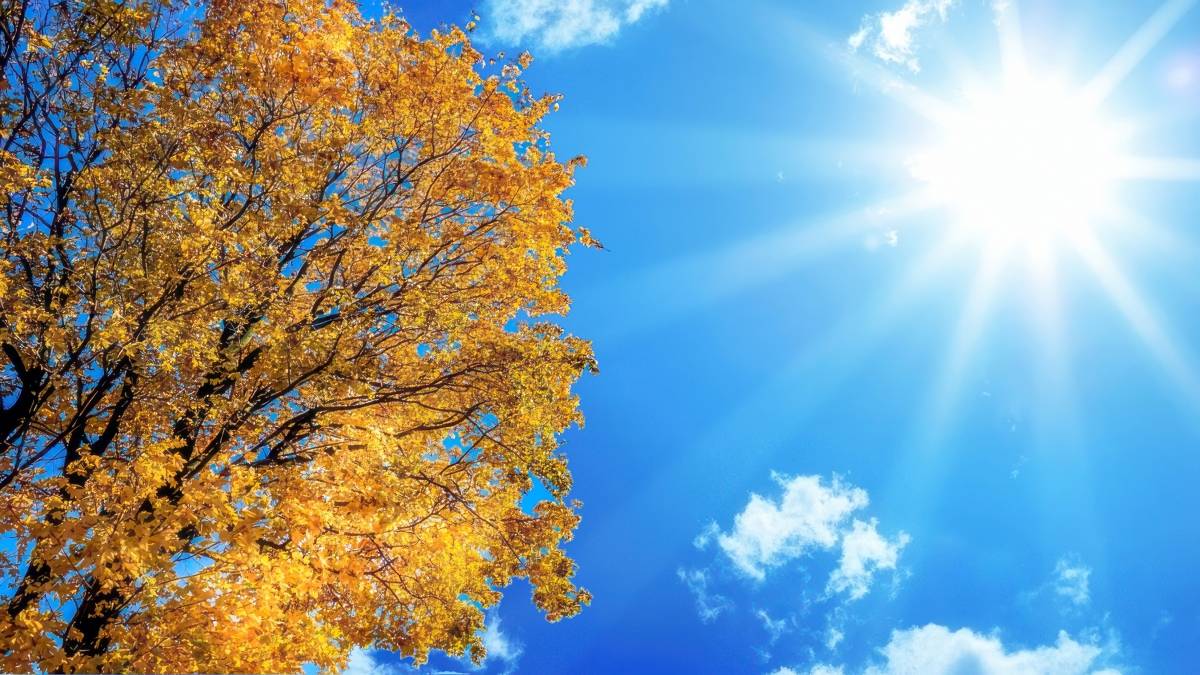 Najcieplejszy dzień babiego lata w historii pomiarów. Fot. TwojaPogoda.pl