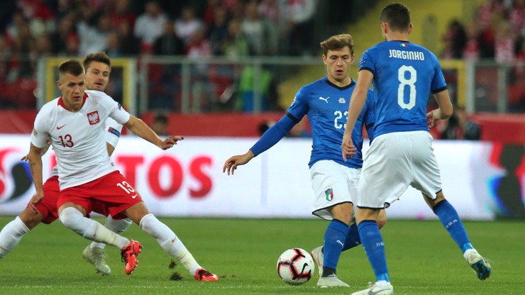 Polska przegrała z Włochami 0:1 w meczu piłkarskiej Ligi Narodów. Bramkę zdobył Cristiano Biraghi