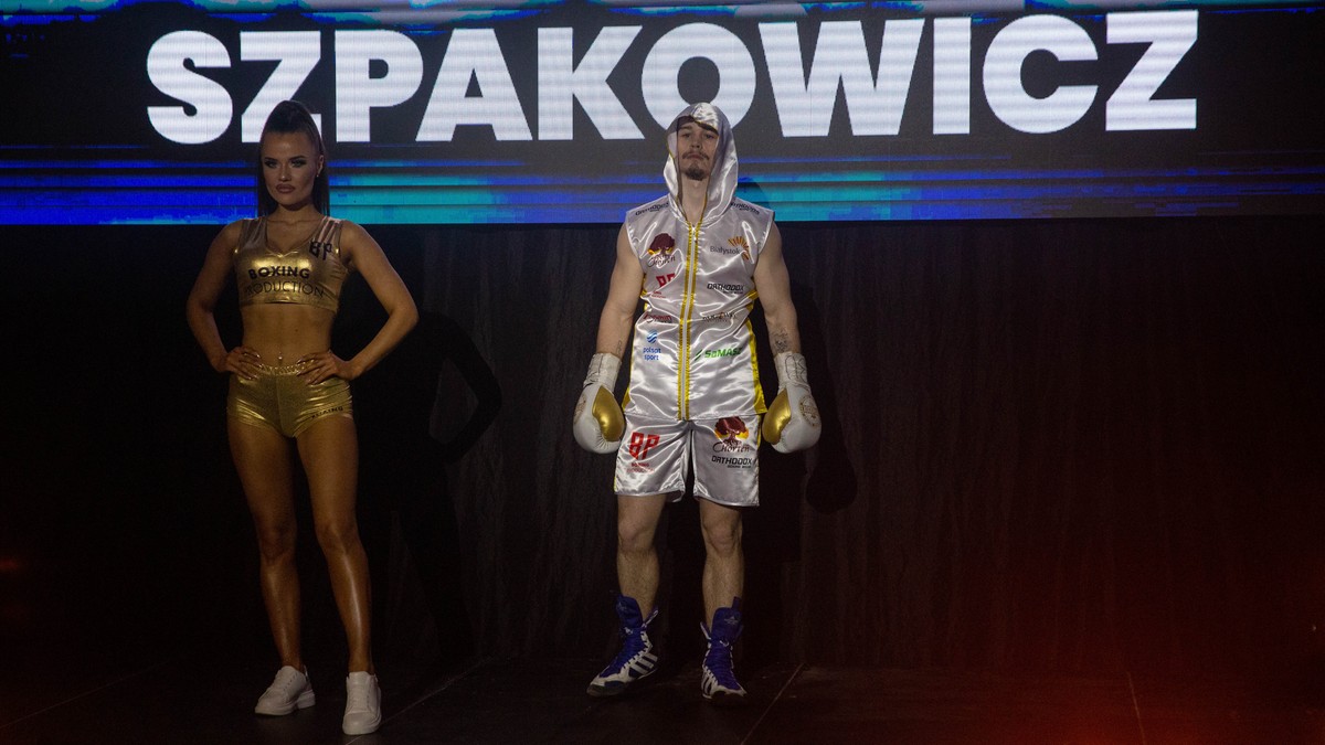 Białystok Chorten Boxing Show VII. Filip Szpakowicz: Jestem gotowy na cztery rundy w morderczym tempie
