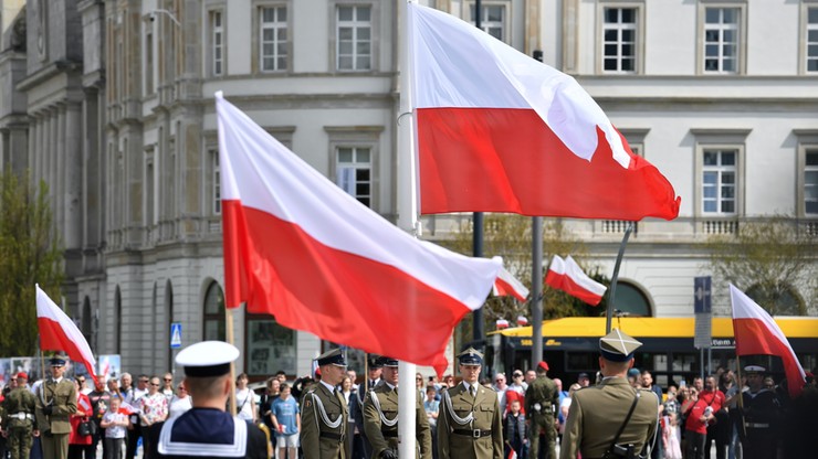 2 maja, Dzień Flagi RP. Obchody w Warszawie z udziałem prezydenta Andrzeja Dudy