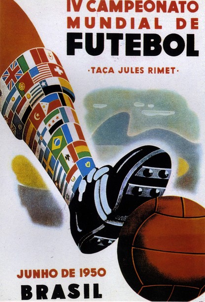 Oficjalne plakaty mistrzostw świata. Od Urugwaju 1930 do Rosji 2018
