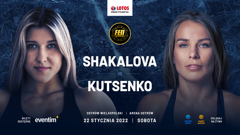 FEN 38: Ekaterina Shakalova kontra Julia Kutsenko o pierwszy mistrzowski pas kobiet w MMA