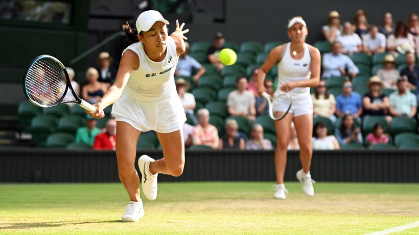 Wimbledon: Mertens/Zhang - Krejcikova/Siniakova. Relacja na żywo