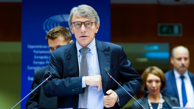 David Sassoli, przewodniczący Parlamentu Europejskiego hospitalizowany. "Poważne problemy zdrowotne"
