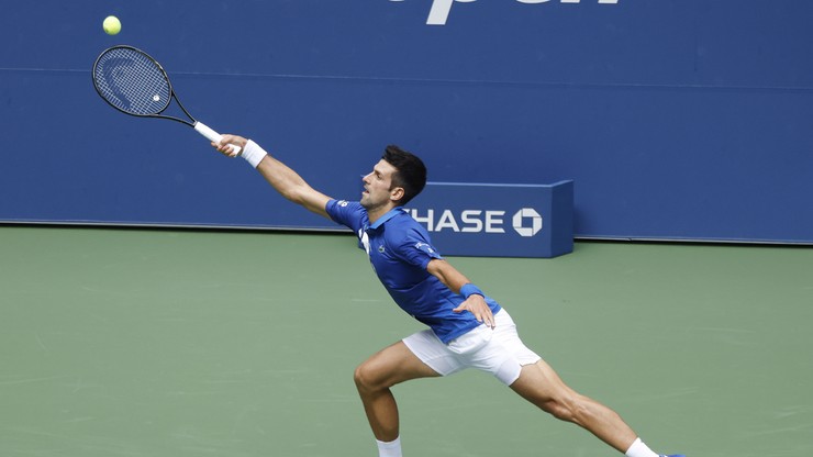 US Open: Djokovic stracił seta w drugiej rundzie