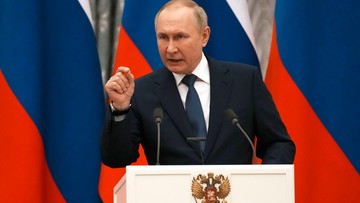 Putin zapytał dziennikarza, czy chce wojny Francji z Rosją