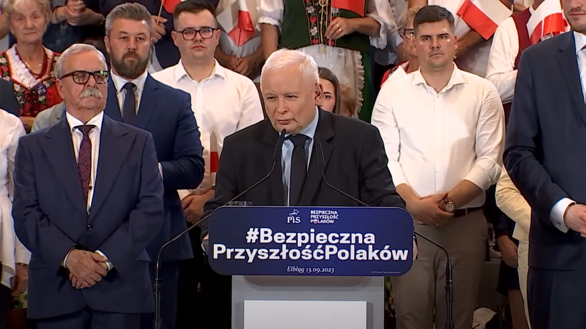 Wybory parlamentarne 2023. J. Kaczyński: Mówią mi, że połowa KO do mnie dzwoni