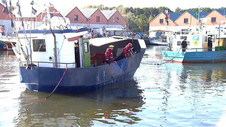 Zderzenie kutra z kontenerowcem na Bałtyku. Są poszkodowani