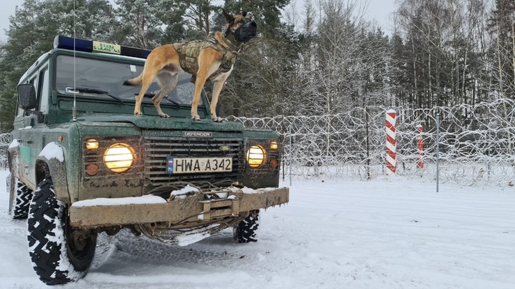 Straż Graniczna: Próby siłowego przekroczenia granicy w okolicach Dubicz Cerkiewnych i Czeremchy