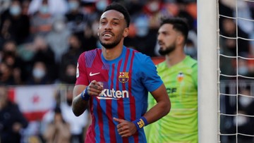 La Liga: Popis Aubameyanga. Barcelona wygrała z Valencią