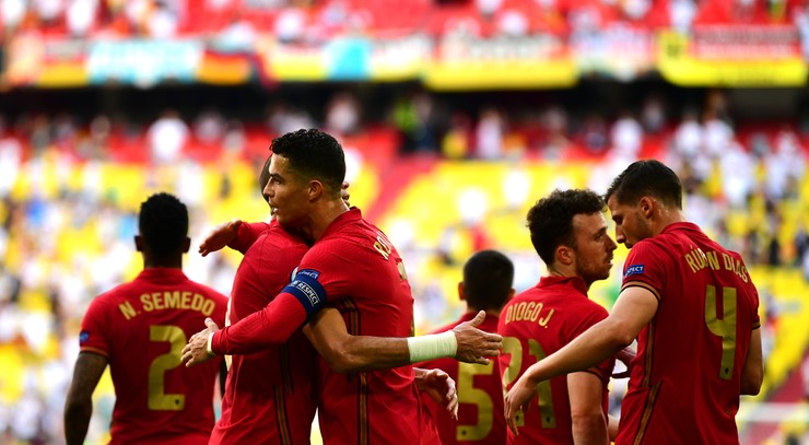 Euro 2020: Portugalia - Niemcy 1:0. Gol Cristiano Ronaldo