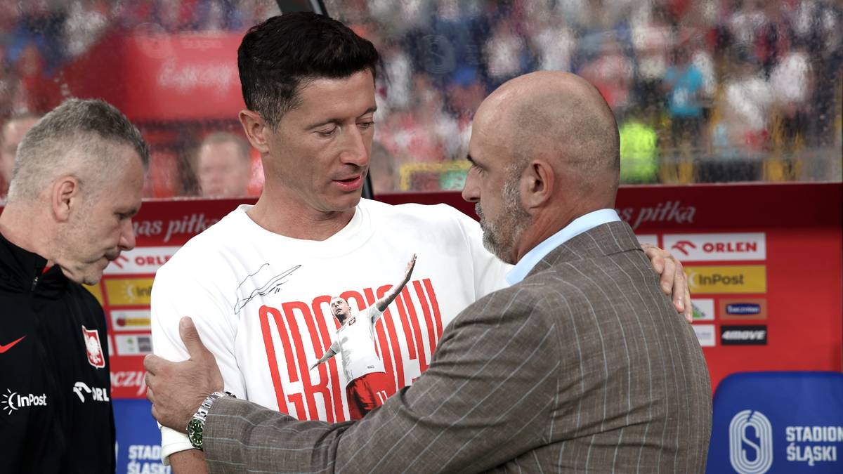 Stary numer Probierza. Lewandowski nie wytrzymał ciśnienia