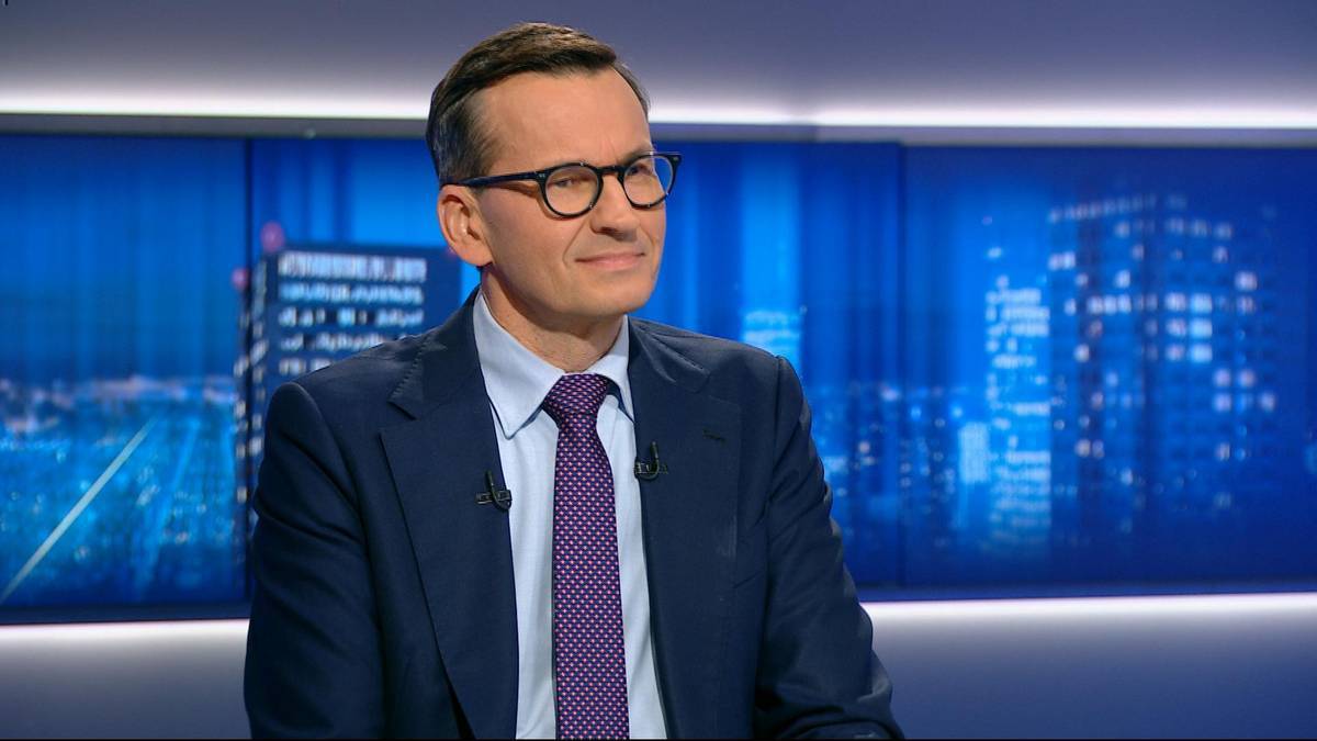 Mateusz Morawiecki w "Gościu Wydarzeń". Oglądaj od 19:15